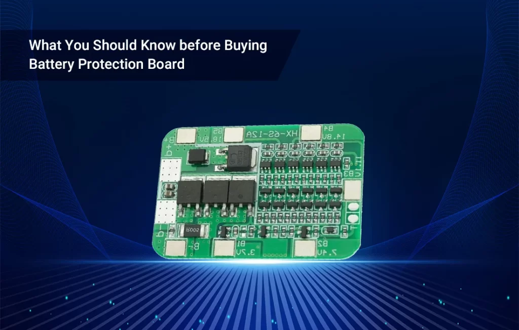 Battery protection boards play a vital role in safeguarding batteries and optimizing their performance.
