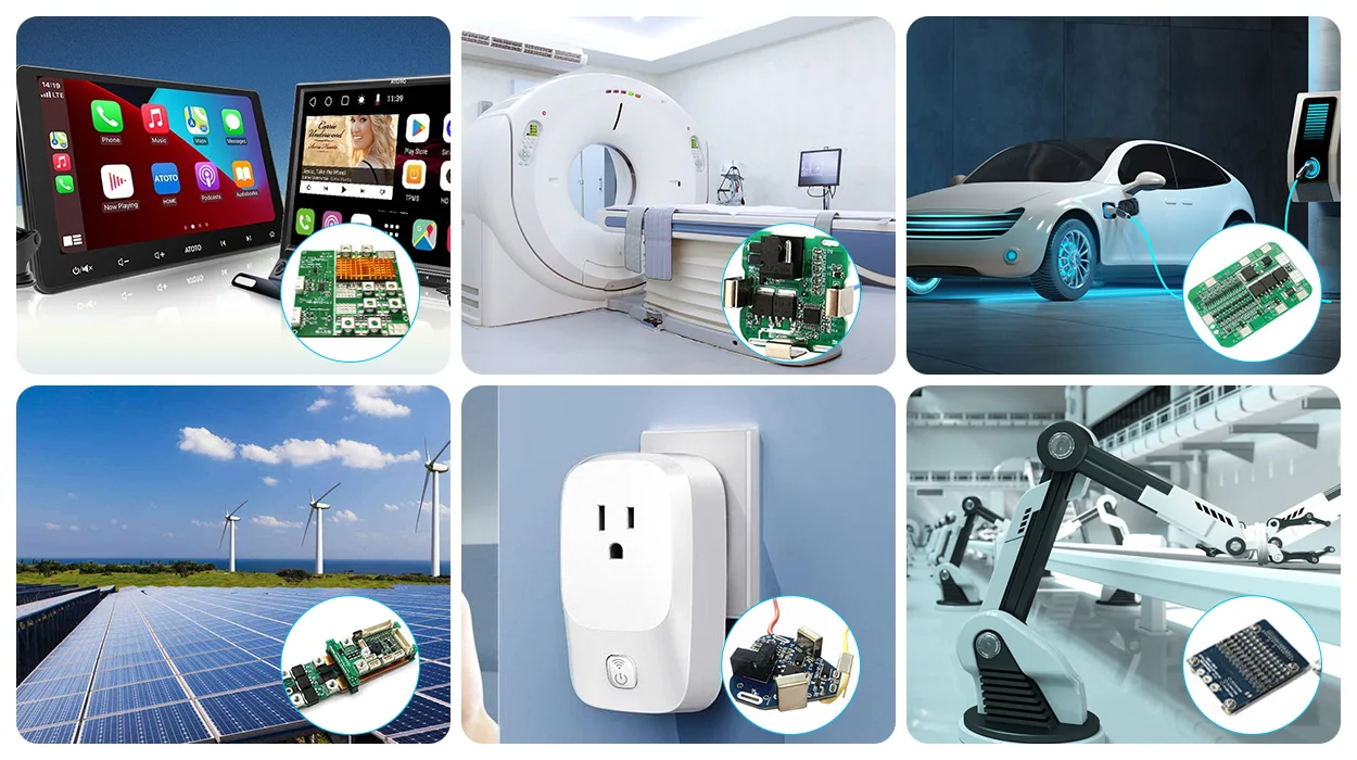 Battery boards find applications in a wide range of industries and devices.