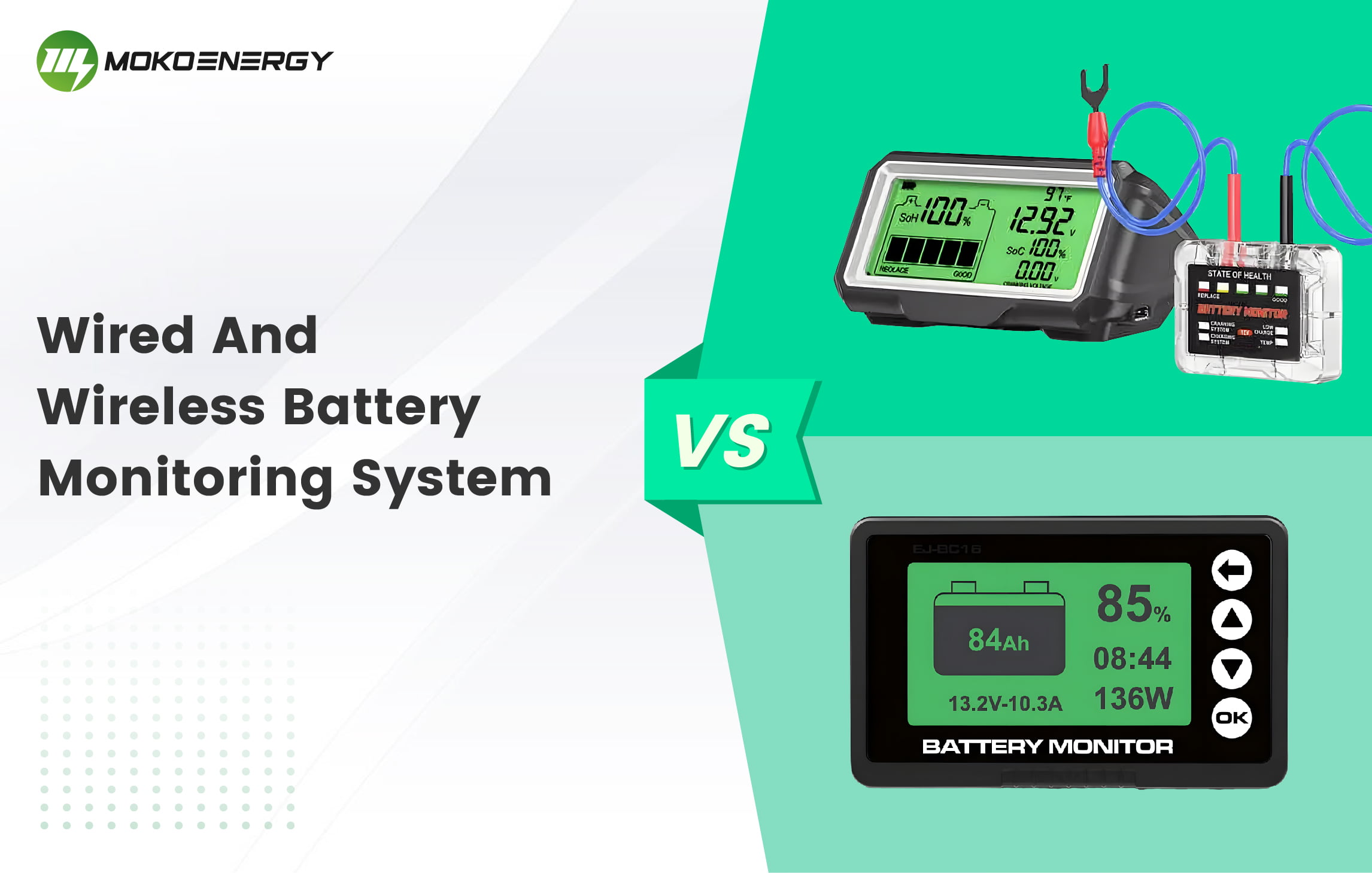 wired vs wireless battery monitoring system